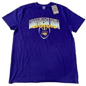 Rivalry Threads 91 L Large Northern Iowa Panthers Football Graphic Logo T-Shirt